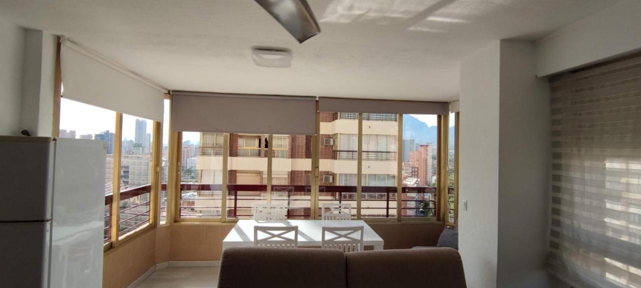 Precioso Apartamento Con Piscina Y Vistas Al Mar Mediterraneo. Benidorm Dış mekan fotoğraf
